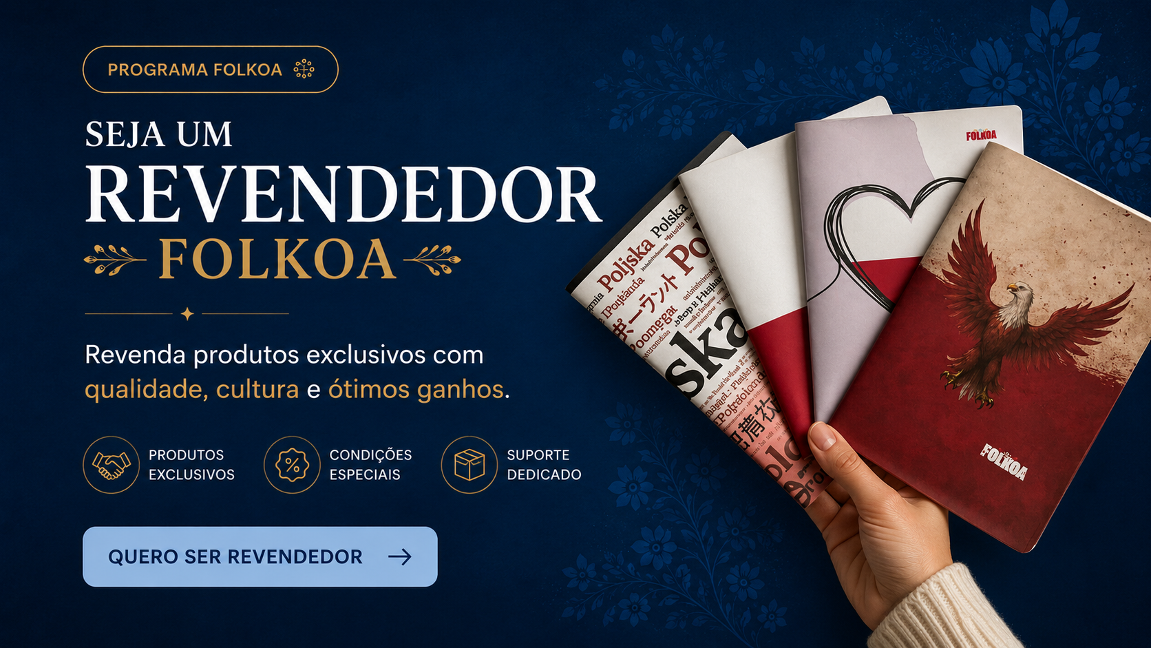 Revenda produtos Folkoa